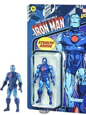 Marvel Legends The Invincible Iron Man Stealth Armor Kenner New Stealth Iron Man